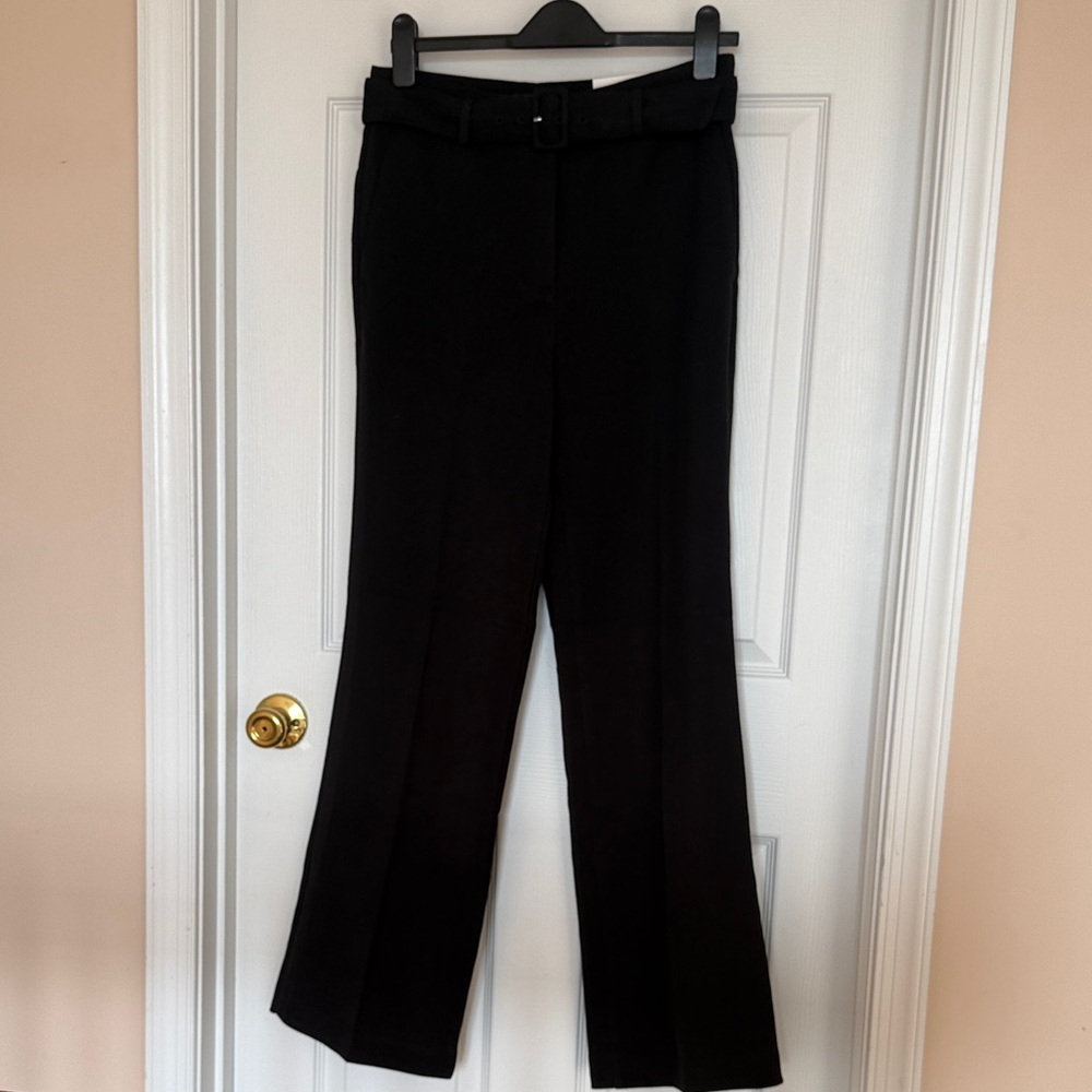 Ann Taylor Black Flare Pants